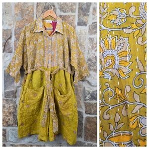 Kantha Bae Bohemian Boho Oversized Romper Jumpsuit